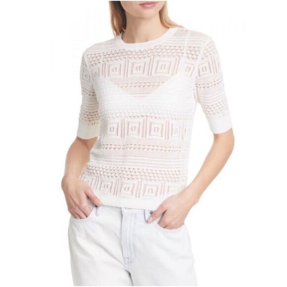 FRAME Open Stitch 70s Sweater Off White Size
XS MSRP $295 - Picture 2 of 10